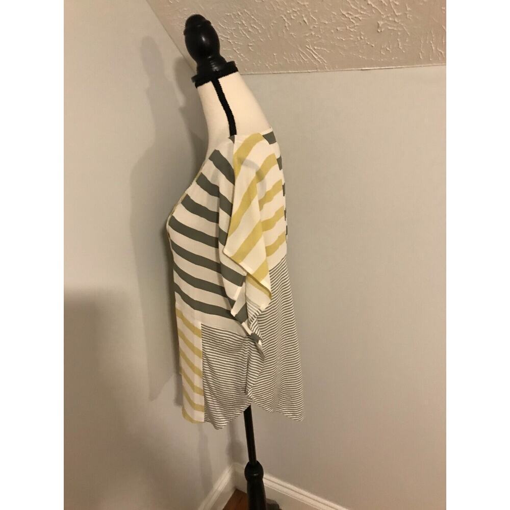 Anthropologie One September Mixed Stripe Blouse M NWT - Picture 3 of 12